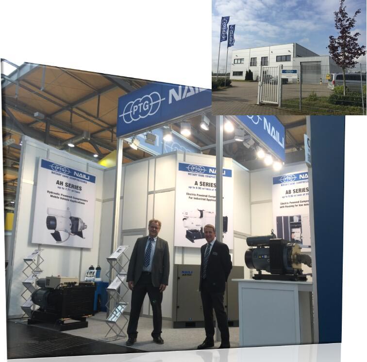 NAILI Co.,Ltd and PTG GmbH For Rotary Vane Compressor