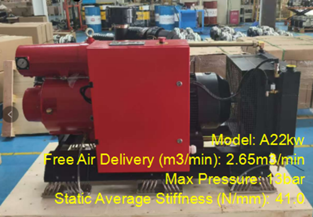 Breakthrough in new field: NAILI Rotary-Vane Air Compressor used in Coal Mine Machinery Rope Shovel Project in Russia