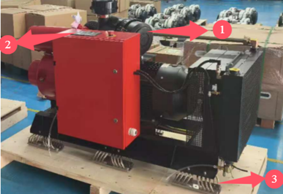 Breakthrough in new field: NAILI Rotary-Vane Air Compressor used in Coal Mine Machinery Rope Shovel Project in Russia
