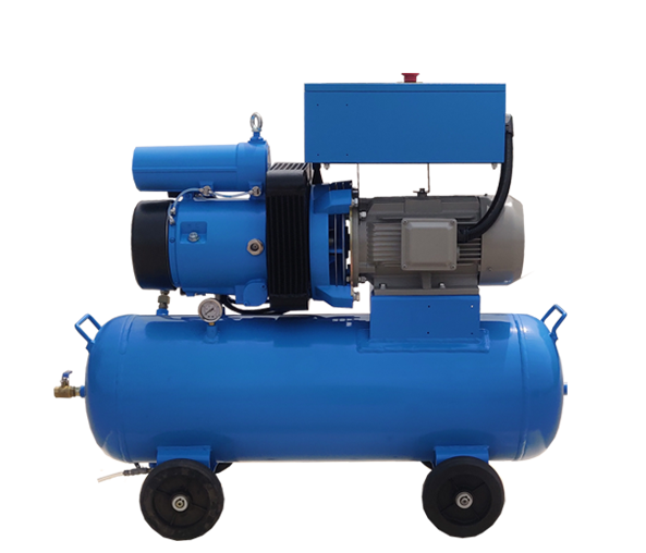 AXM Series - Portable Tank Mounted Vane Air Compressor