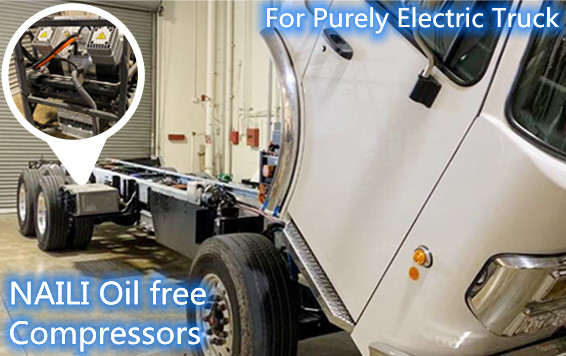 NAILI HV/TV Oil free piston compressors were qualified by HummingbirdEV Inc in US in April,2022