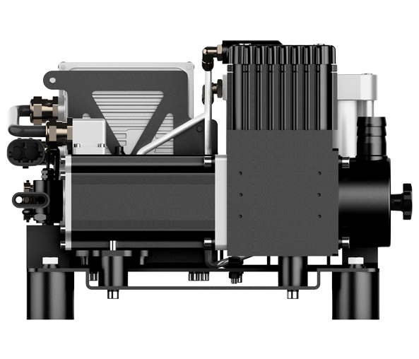 Serie APVF-sistema de compresor de piston libre aceite